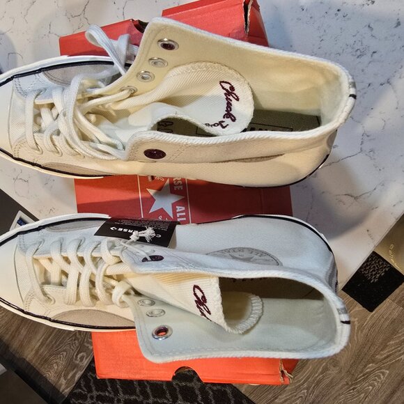 Converse Chuck 70 Mixed Materials High Egret Cherry Daze - A06548C MENS 9.5 (10) - Picture 5 of 16